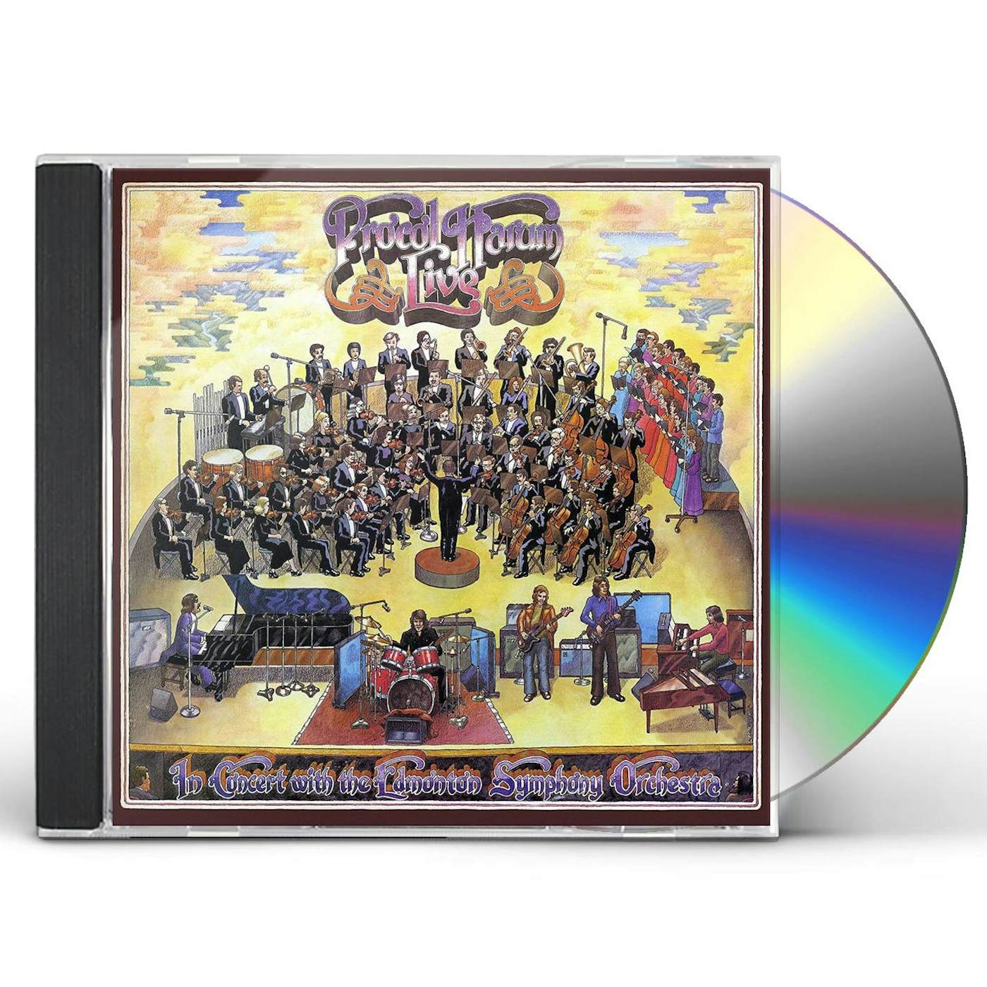 Procol Harum LIVE: IN CONCERT WITH EDMONTON SYMPHONY ORCHESTRA CD