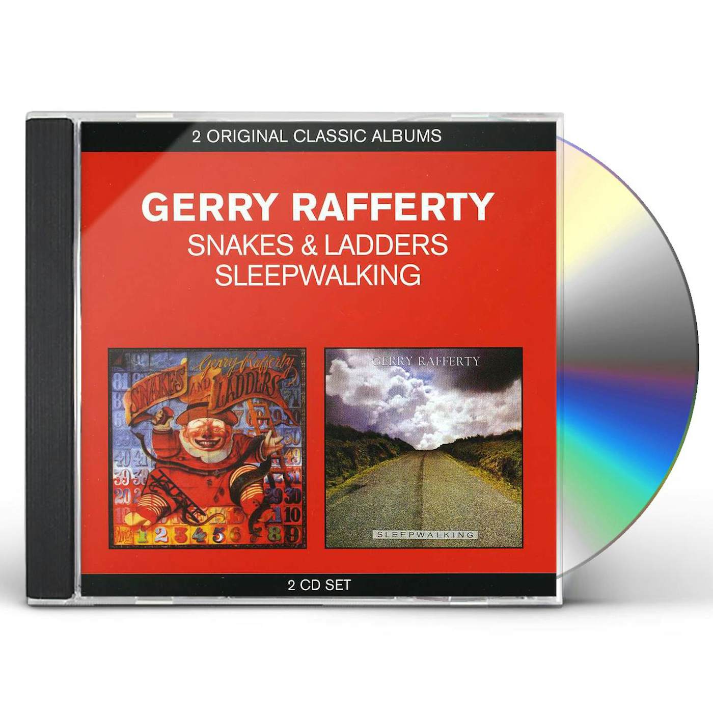 Gerry Rafferty CLASSIC ALBUMS: SNAKES & LADDERS/SLEEPWALKING CD