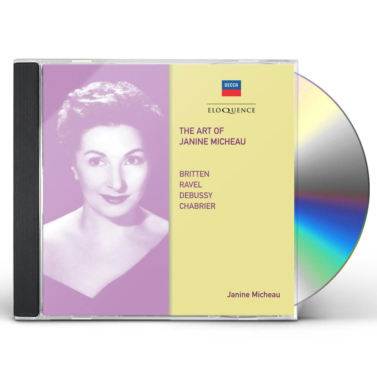 ART OF JANINE MICHEAU CD