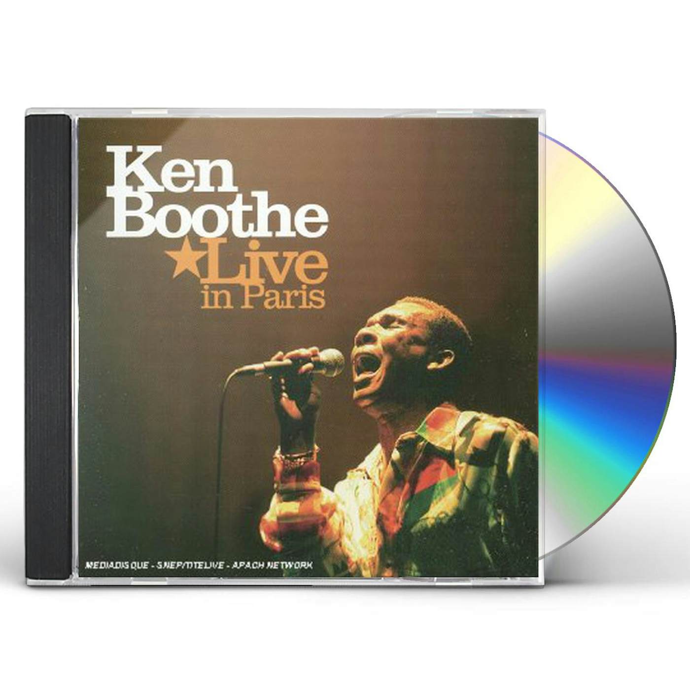 Ken Boothe LIVE IN PARIS CD