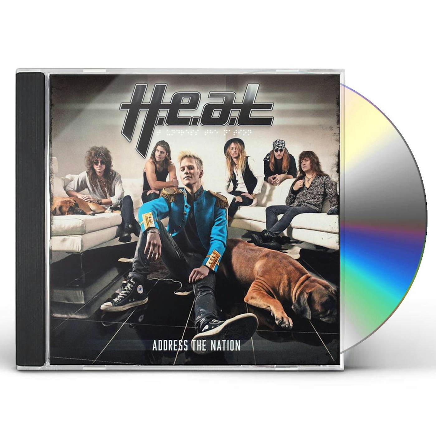 H.E.A.T ADDRESS THE NATION CD