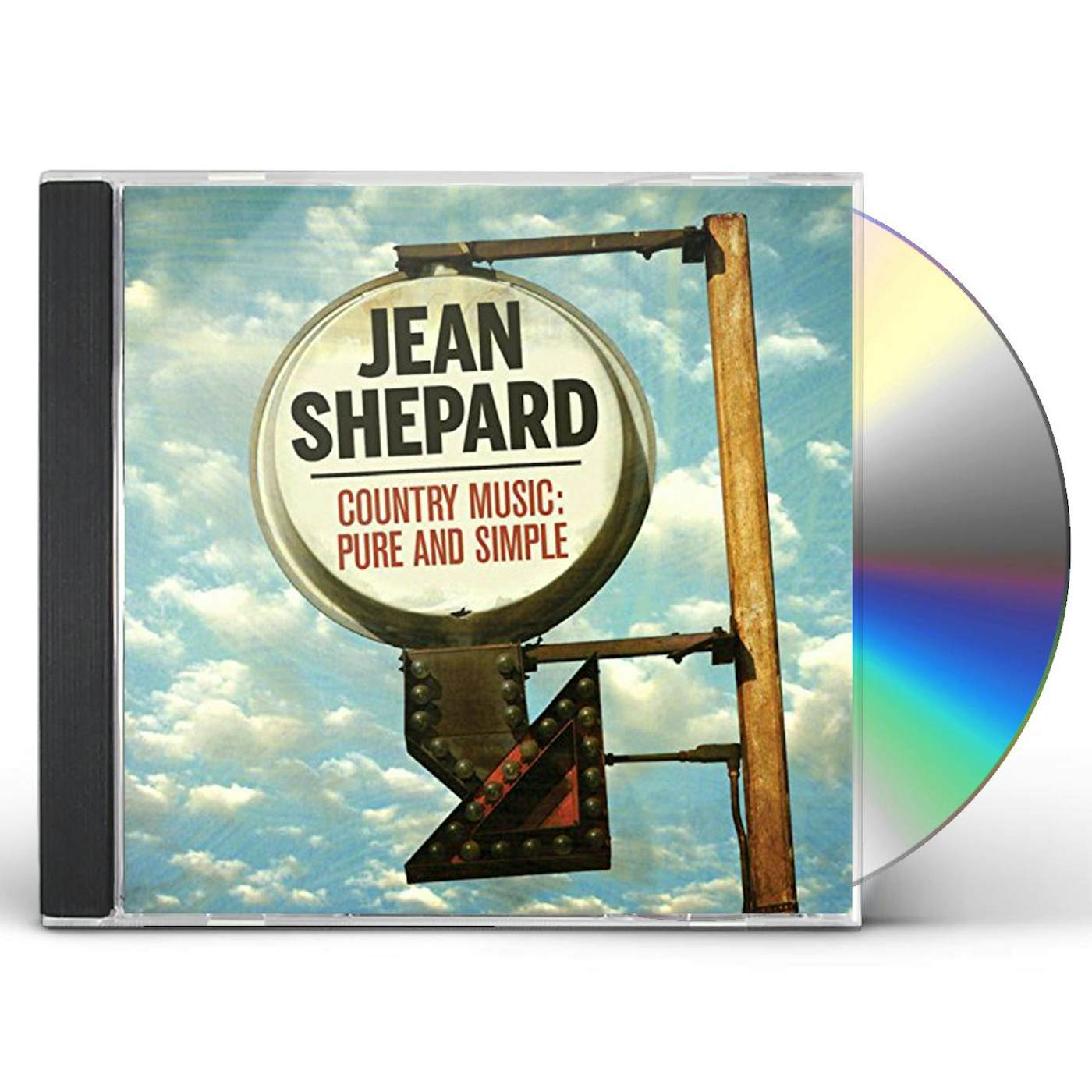 Jean Shepard COUNTRY MUSIC: PURE & SIMPLE 50 TRACK BEST OF CD