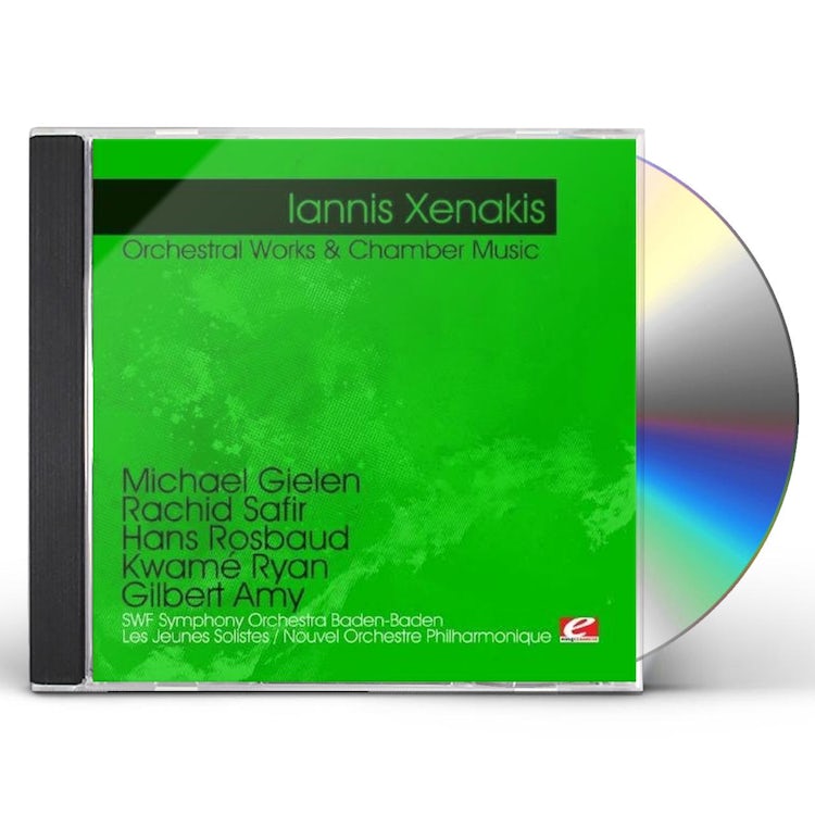Iannis Xenakis XENAKIS ORCHESTRAL WORKS & CHAMBER MUSIC CD