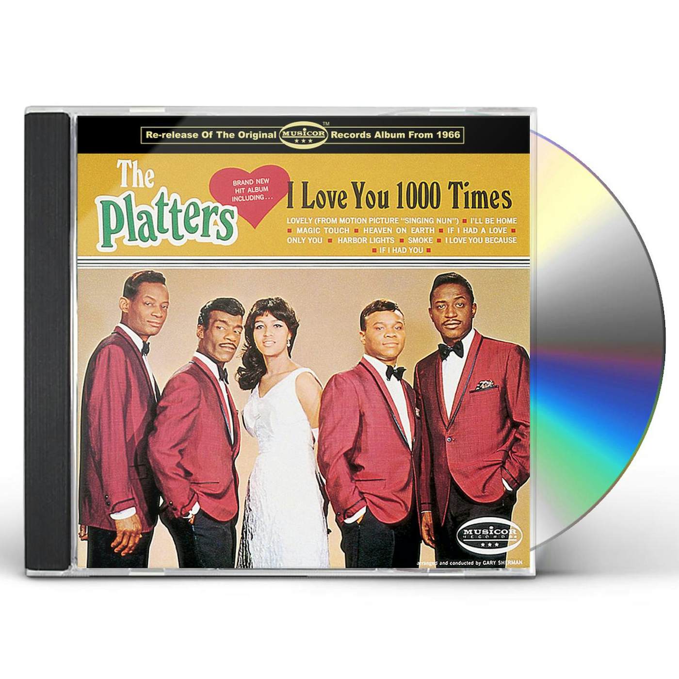 The Platters I LOVE YOU 1000 TIMES CD
