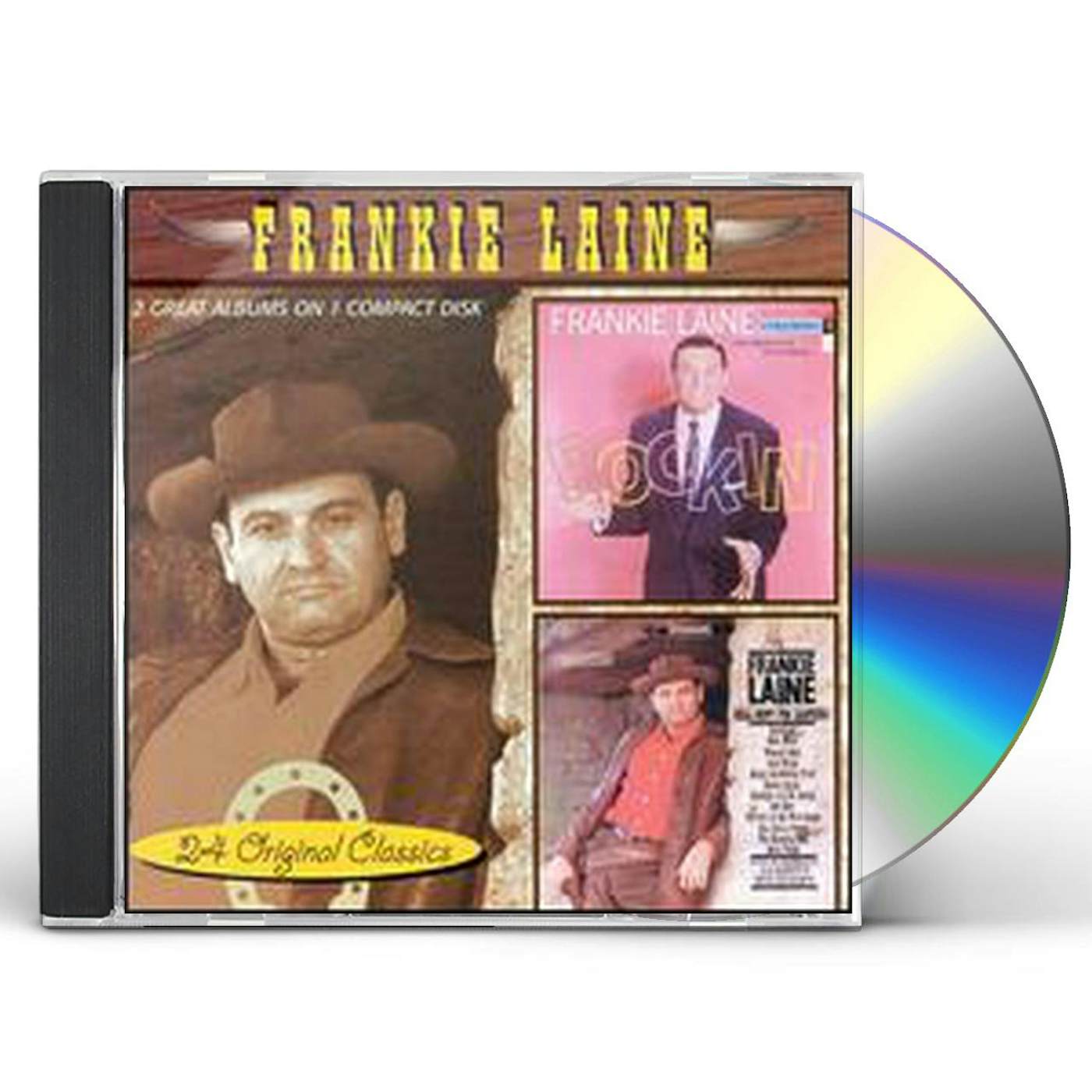 Frankie Laine ROCKIN / HELL BENT FOR LEATHER CD