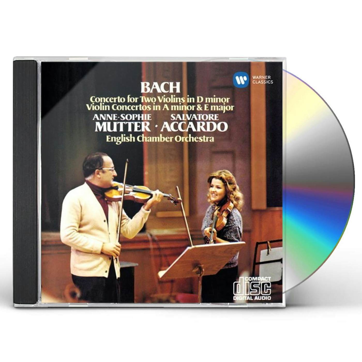 Anne-Sophie Mutter BACH: CONCERTO FOR TWO VIOLINS IN D CD