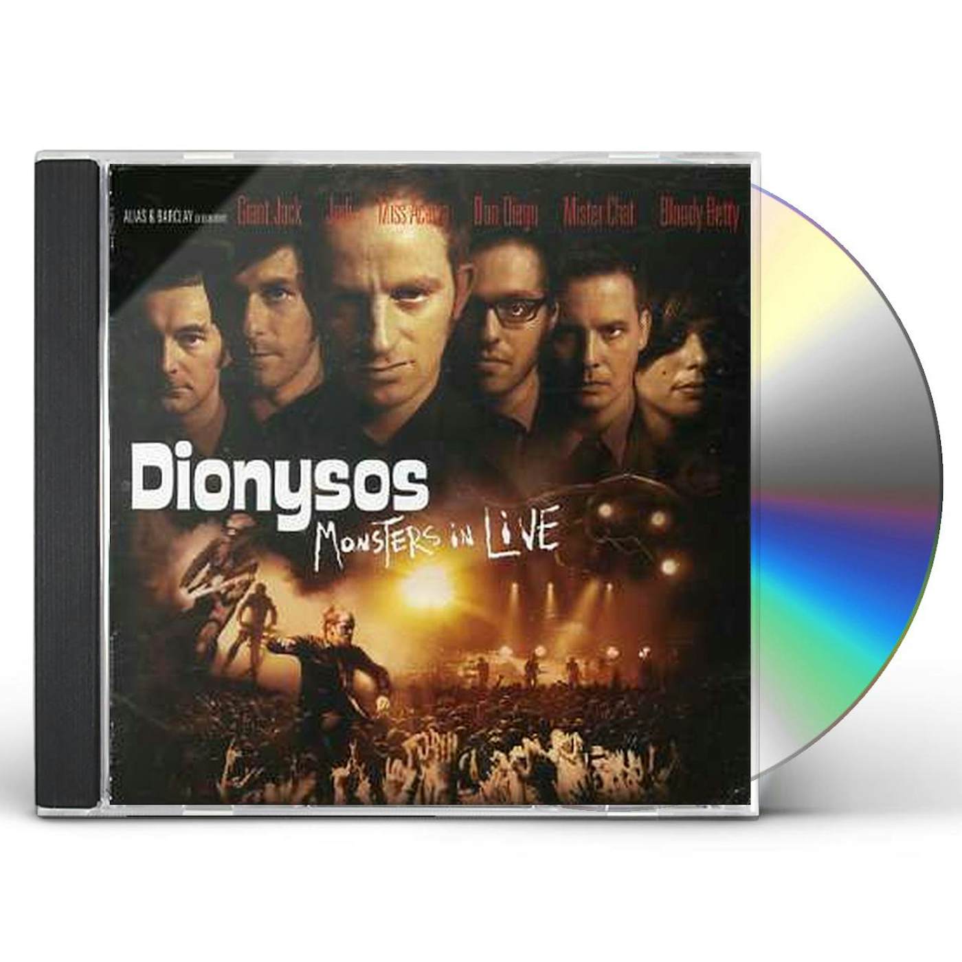 Dionysos MONSTER IN LIVE CD