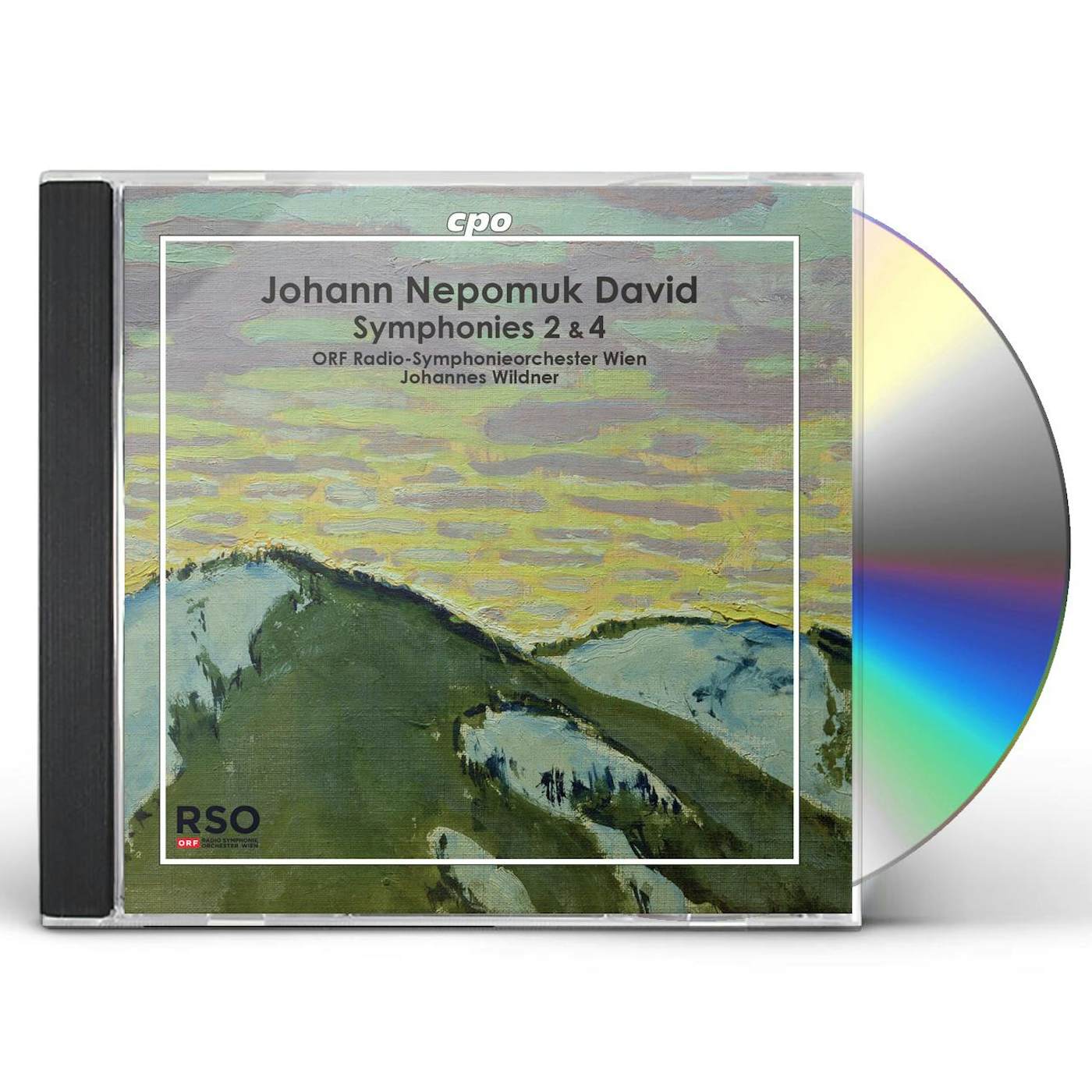 David SYMPHONIES 2 & 4 CD