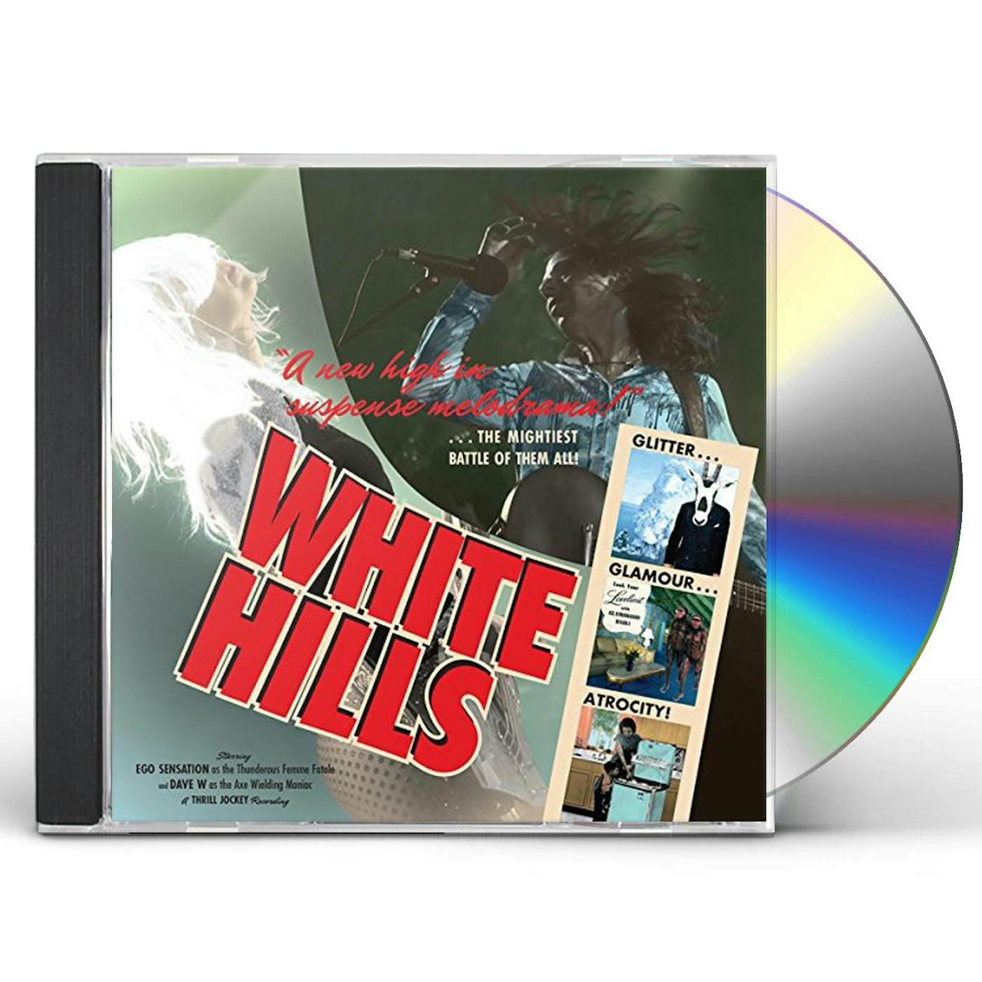 White Hills GLITTER GLAMOUR ATROCITY CD