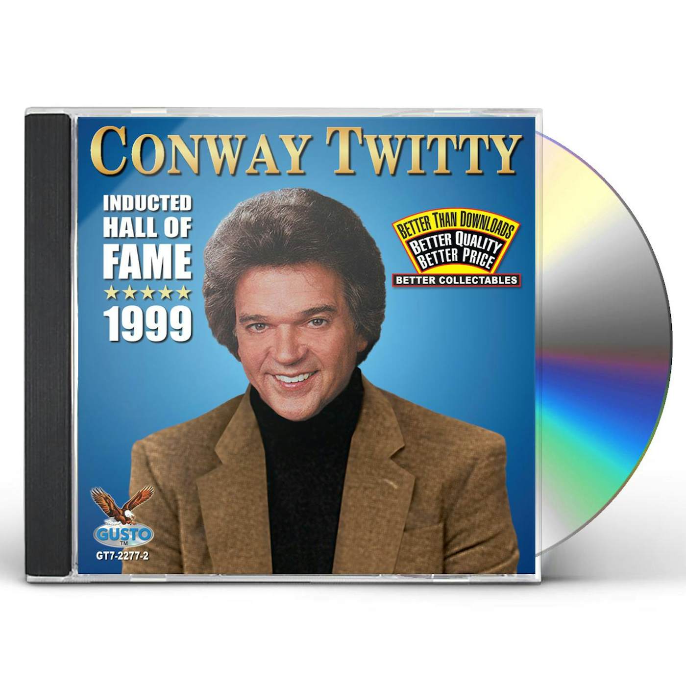 Conway Twitty INDUCTED HALL OF FAME 1999 CD