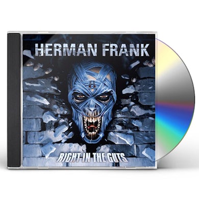 Herman Frank RIGHT IN THE GUTS CD