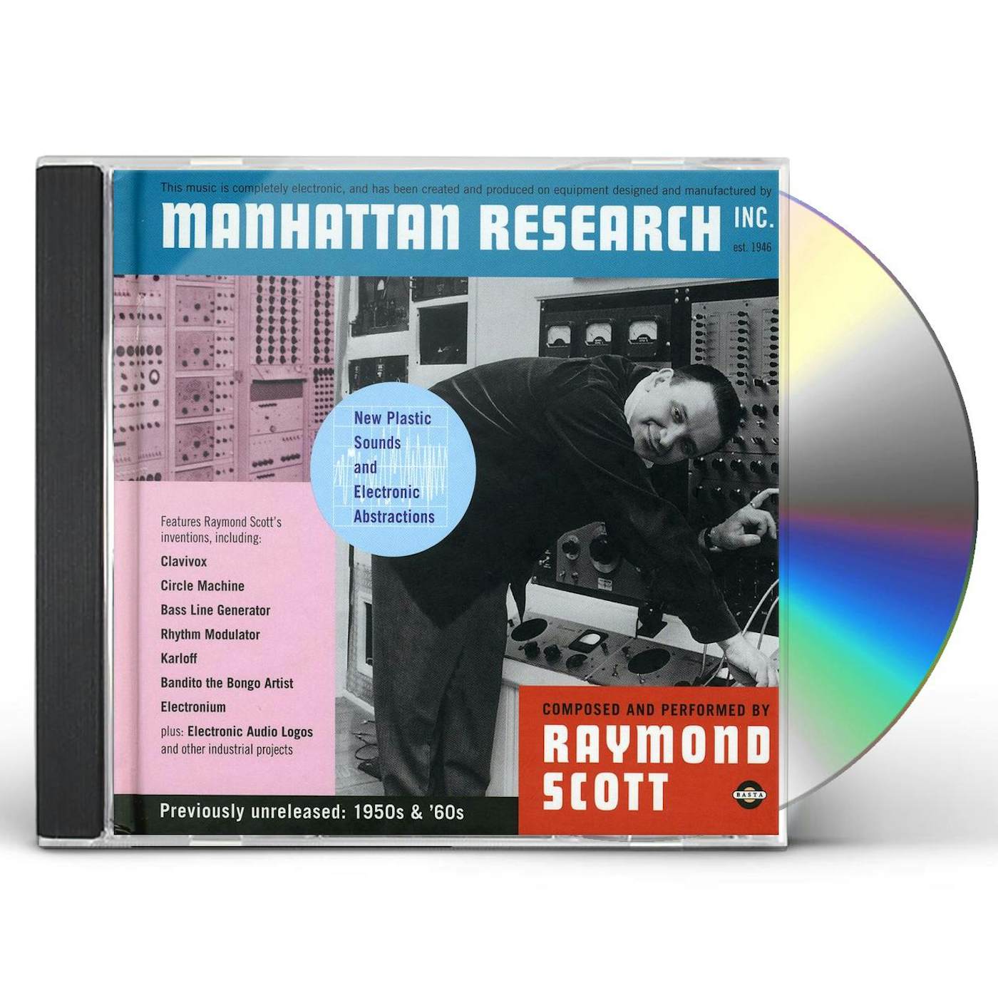 Raymond Scott MANHATTAN RESEARCH INC CD