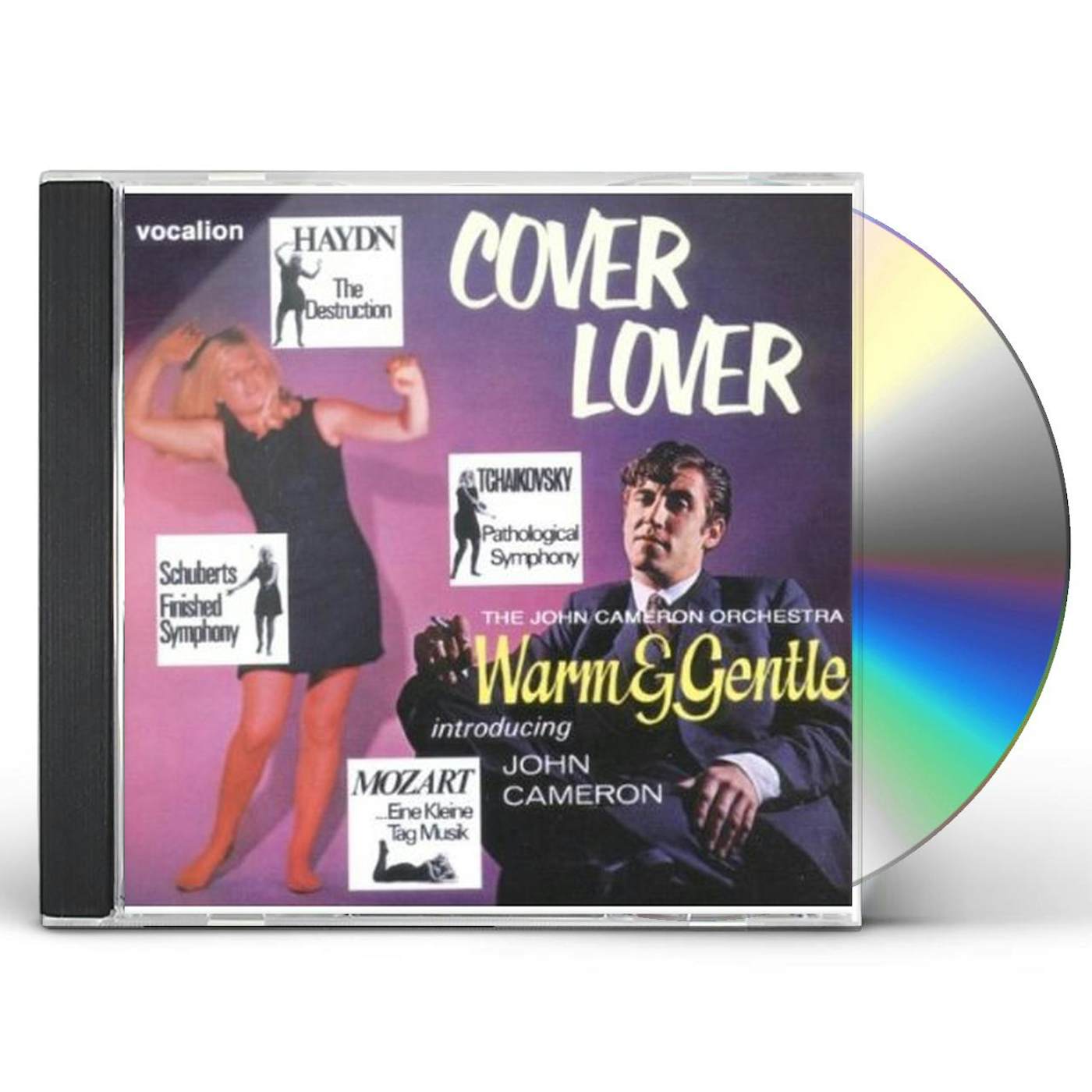 John Cameron COVER LOVER/WARM & GENTLE CD