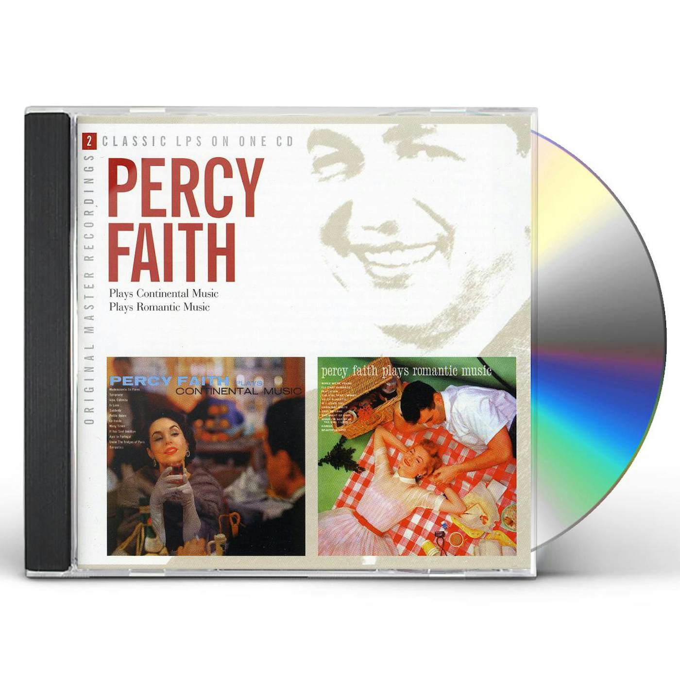 Percy Faith PLAYS CONTINENTAL MUSIC / PLAYS ROMANTIC MUSIC CD