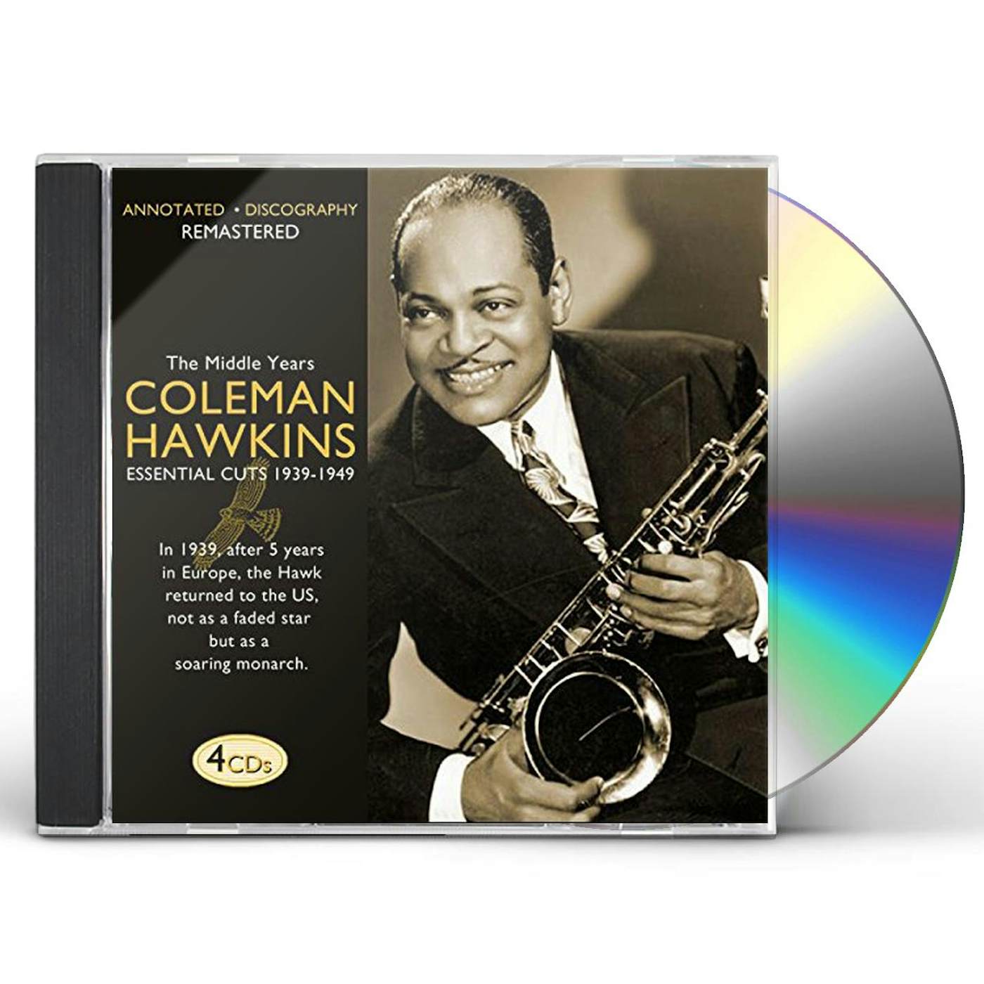 Coleman Hawkins BODY & SOUL: ESSENTIAL CUTS 1939-1949 CD