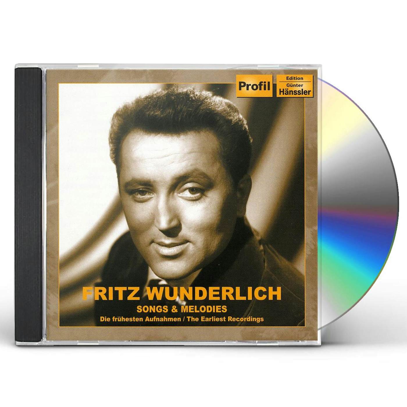 Fritz Wunderlich SONGS & MELODIES: EARLIEST RECORDINGS CD