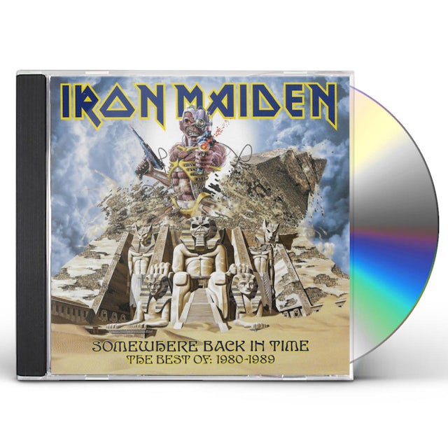 Iron Maiden SOMEWHERE BACK IN TIME: THE BEST OF 1980-1989 CD