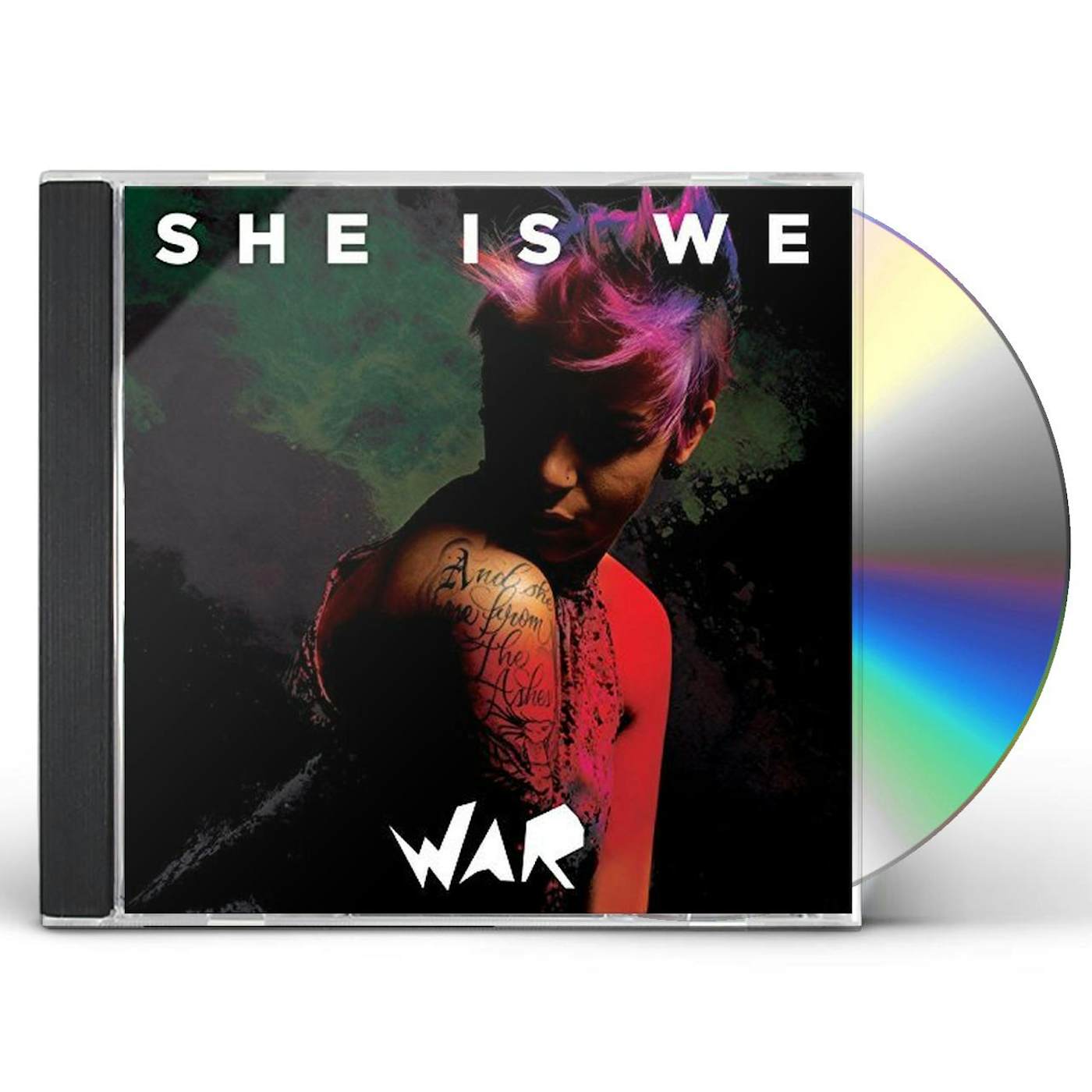 She Is We WAR CD
