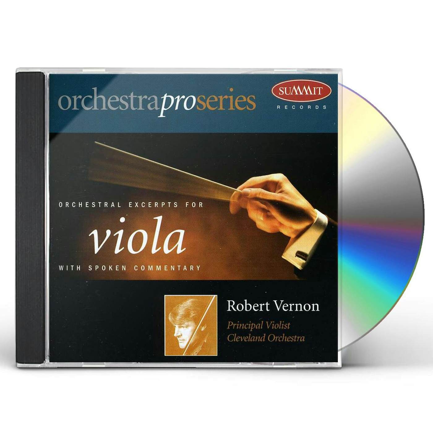 Robert Vernon ORCHESTRAL EXCERPTS FOR VIOLA CD