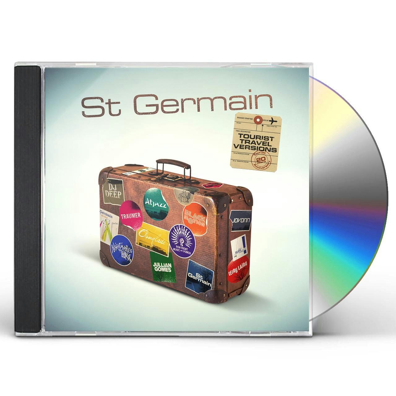 St Germain TOURIST (TOURIST 20TH ANNIVERSARY TRAVEL VERSIONS) CD