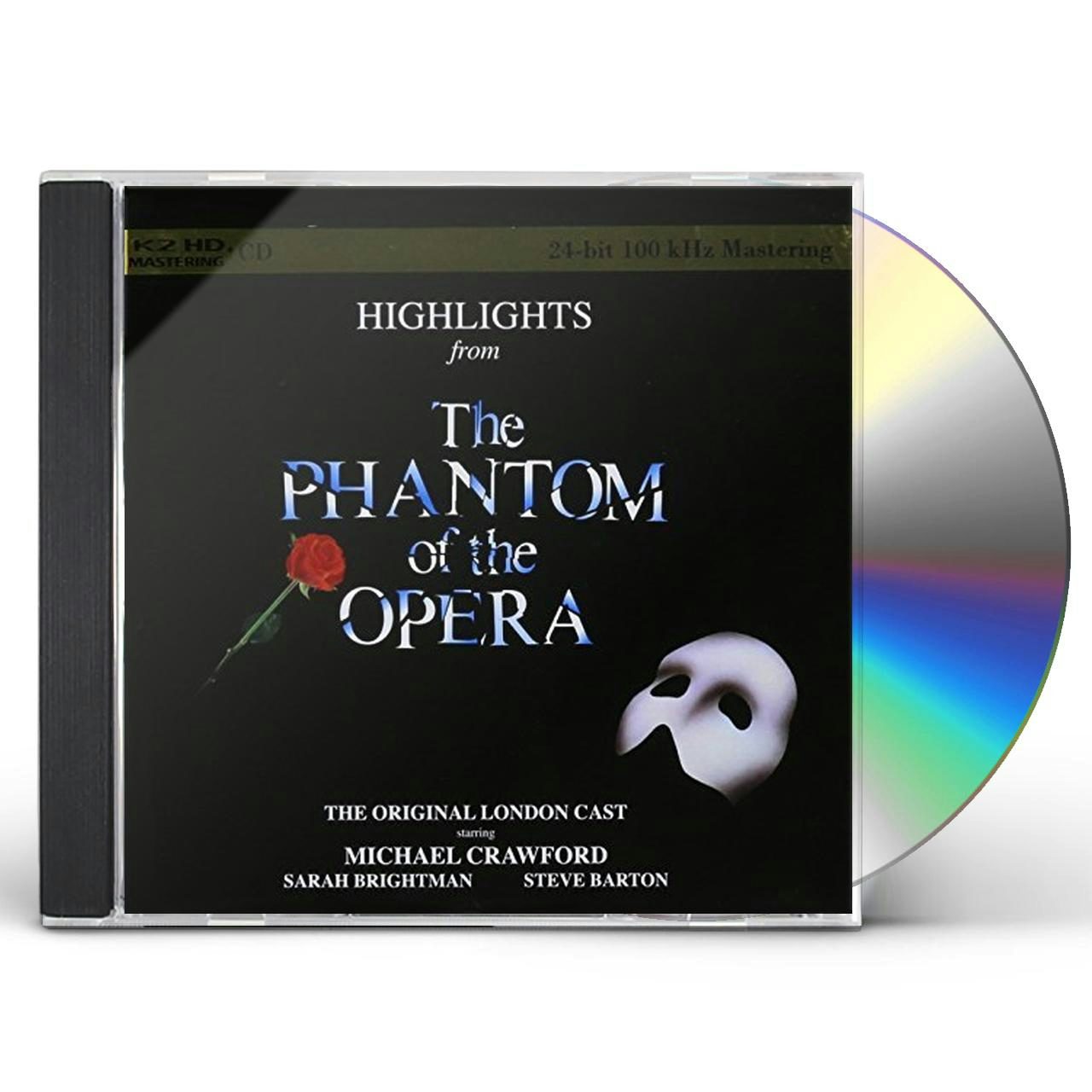 Andrew Lloyd Webber PHANTOM OF THE OPERA: HIGHLIGHTS (K2HD) CD