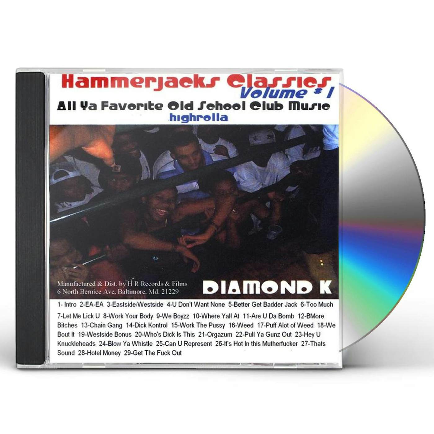 Diamond K HAMMERJACKS CLASSICS CD