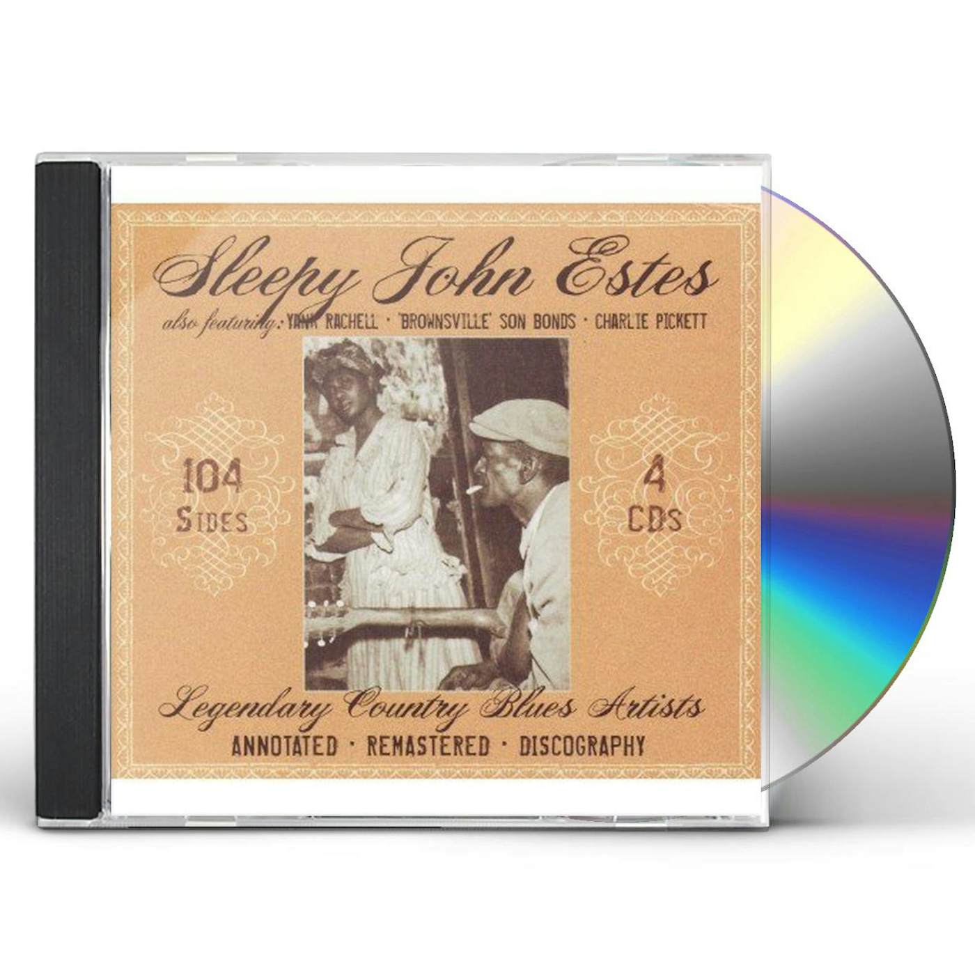 Sleepy John Estes LEGENDARY COUNTRY BLUES ARTISTS CD