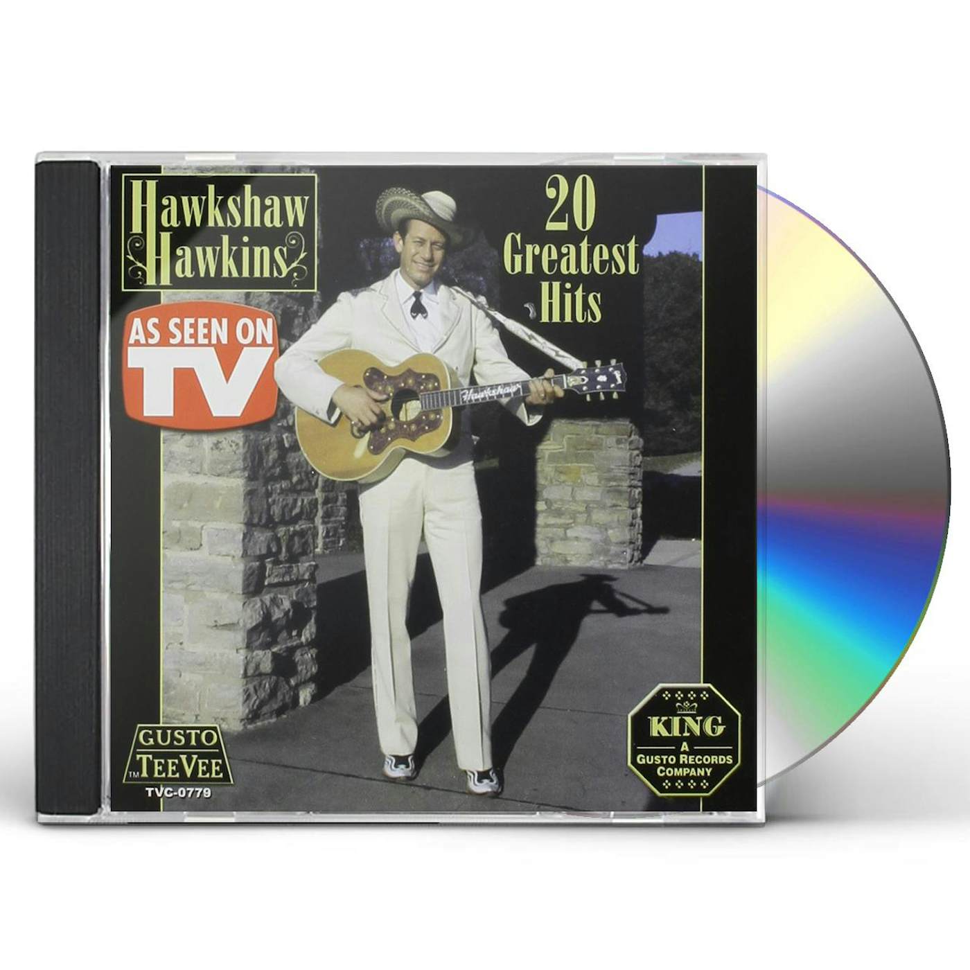 Hawkshaw Hawkins 20 GREATEST HITS CD