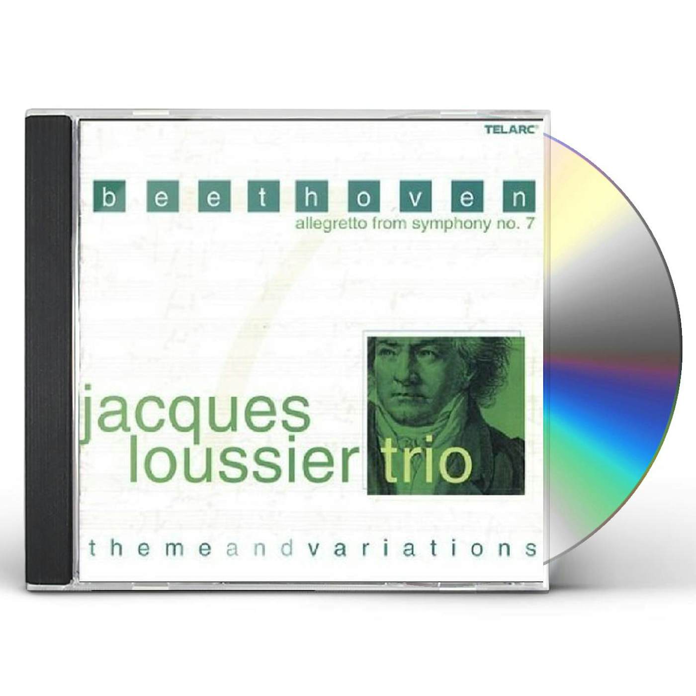 Jacques Loussier ALLEGRETTO FROM SYMPHONY 7 THEME & VARIATIONS CD