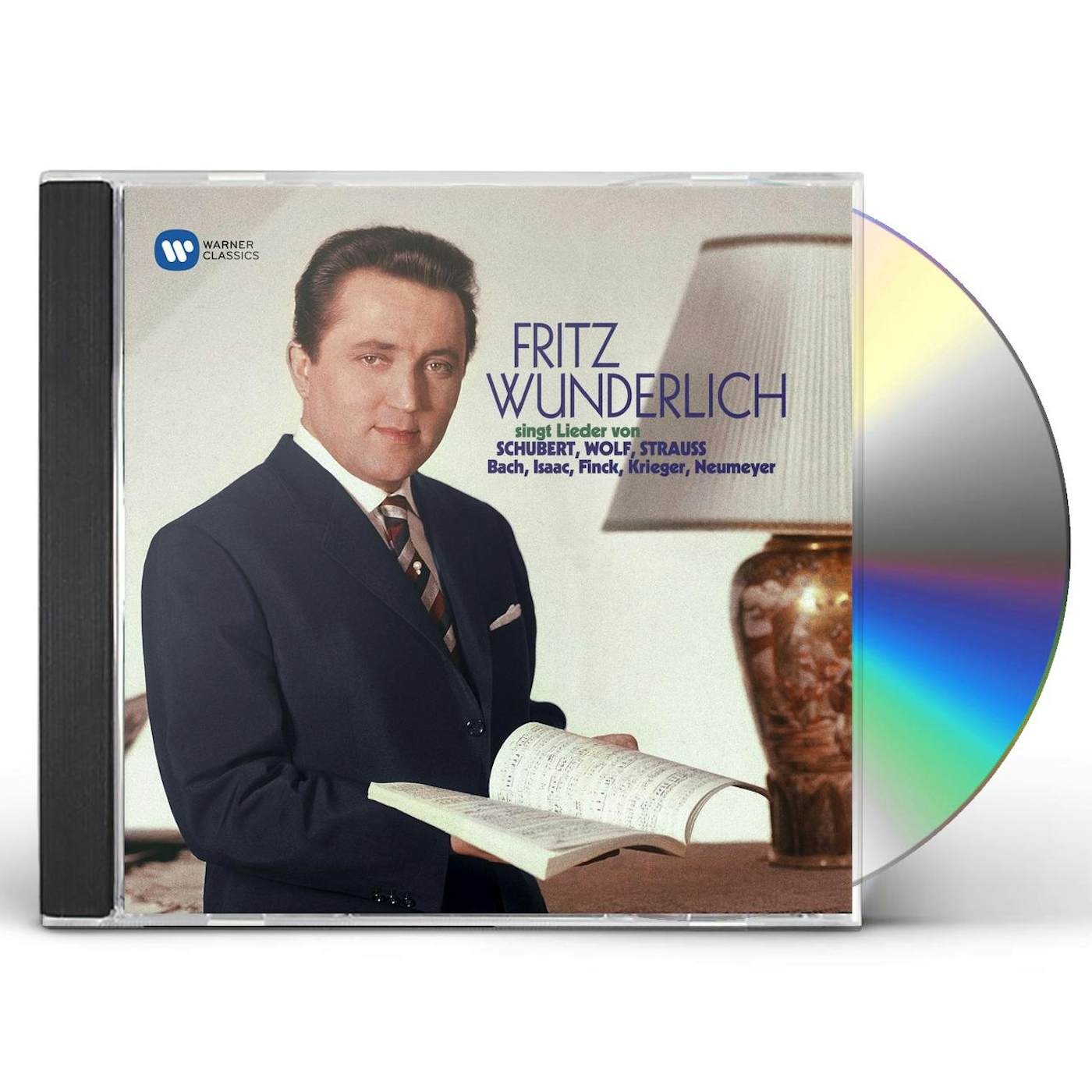 Fritz Wunderlich SCHUBERT STRASS WOLF: LIEDER CD