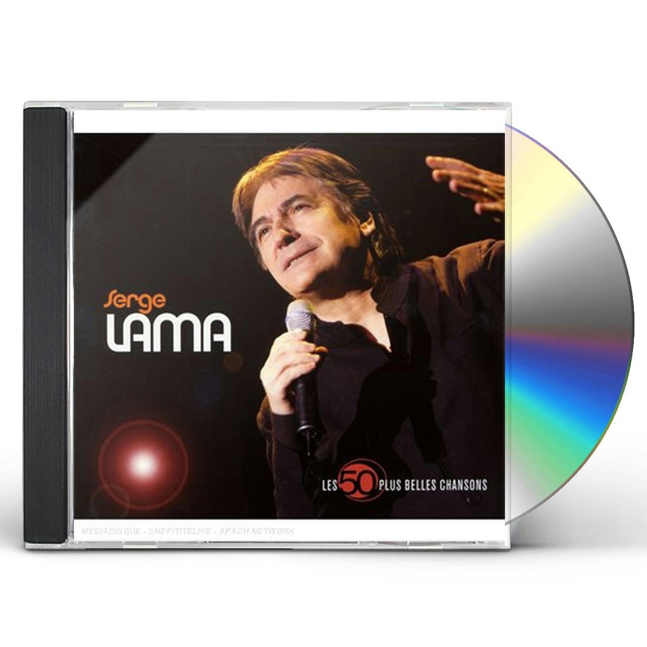 Serge Lama LES 50 PLUS BELLES CHANSONS CD