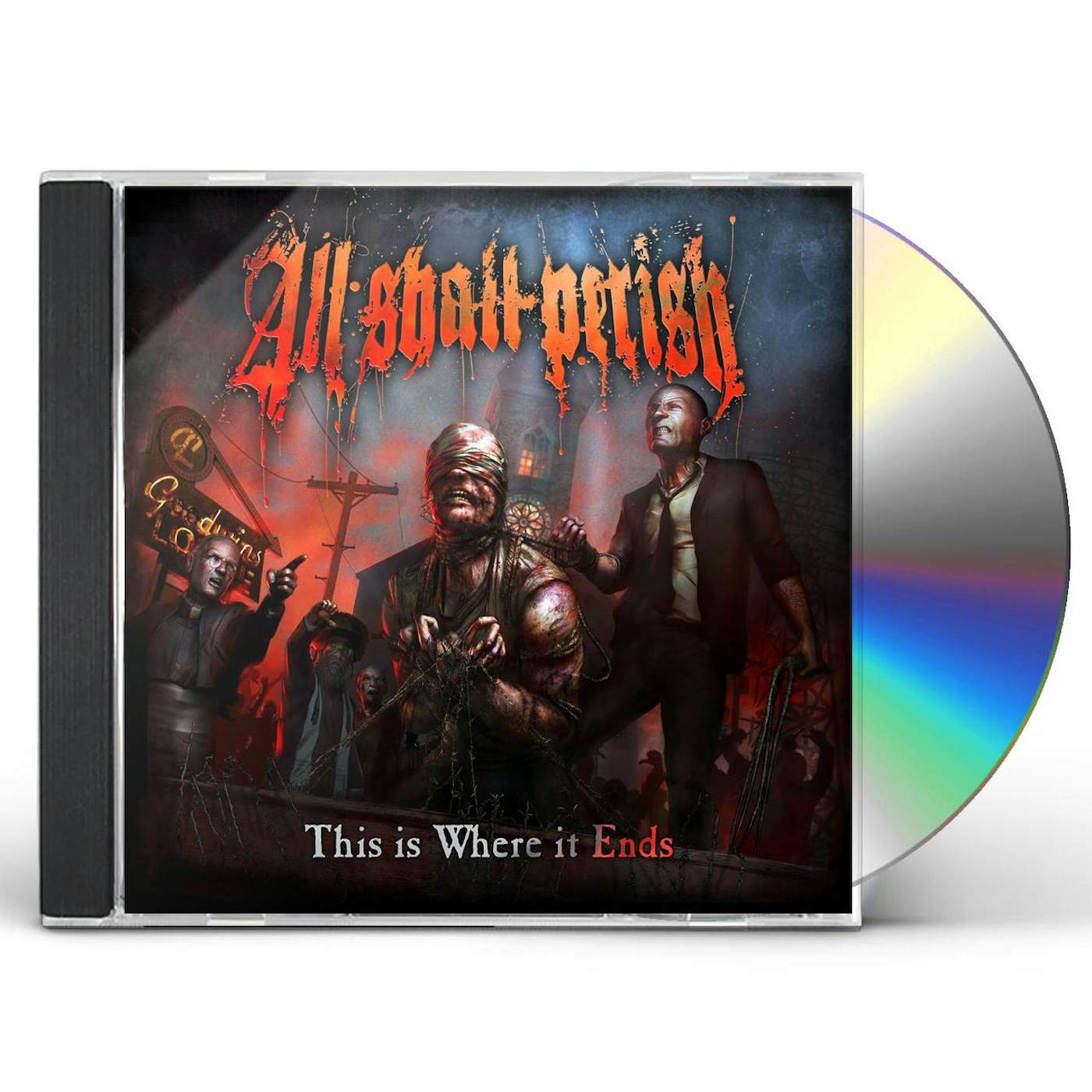All Shall Perish THIS IS WHERE IT ENDS CD