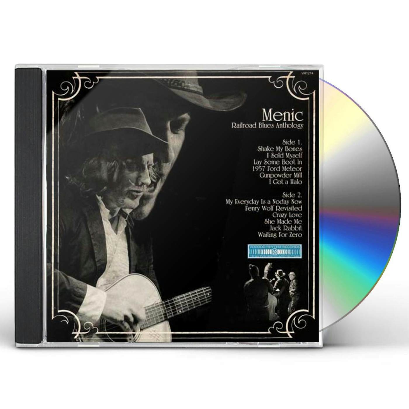 Menic RAILROAD BLUES ANTHOLOGY CD