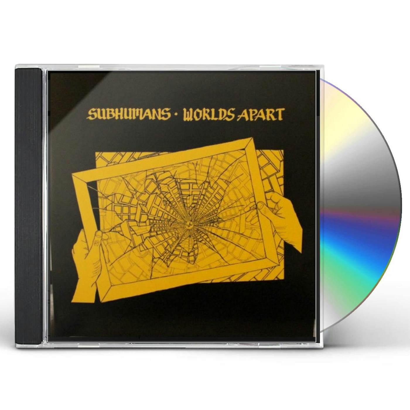 Subhumans WORLDS APART CD