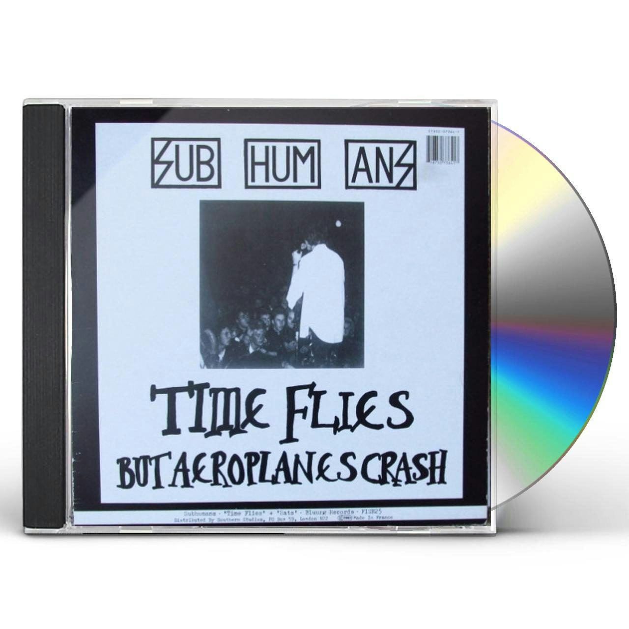 Subhumans Time Flies + Rats CD