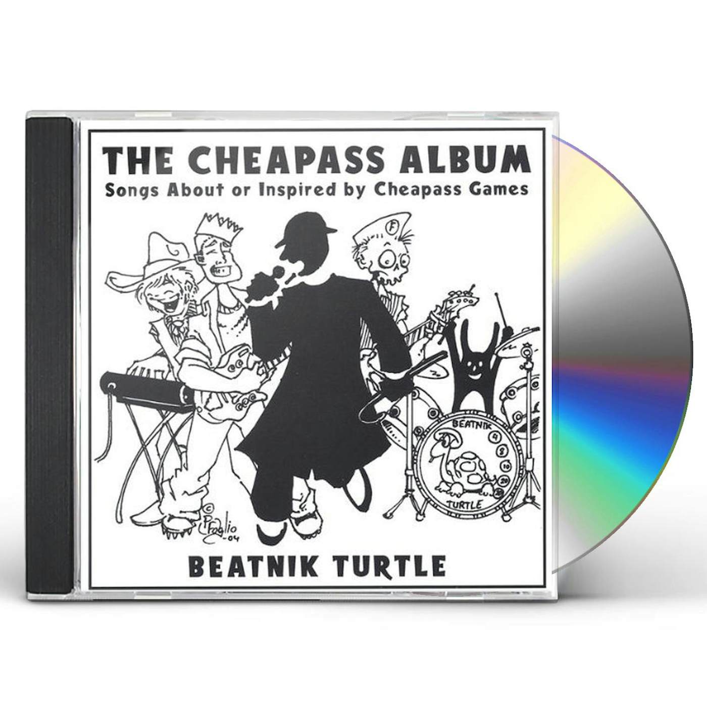 Beatnik Turtle CHEAPASS ALBUM CD