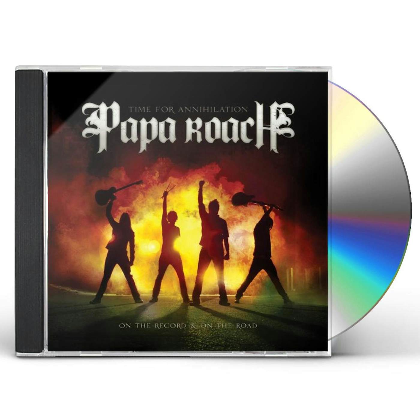 Papa Roach TIME FOR ANNIHILATION ON THE RECORD & ON THE ROAD CD