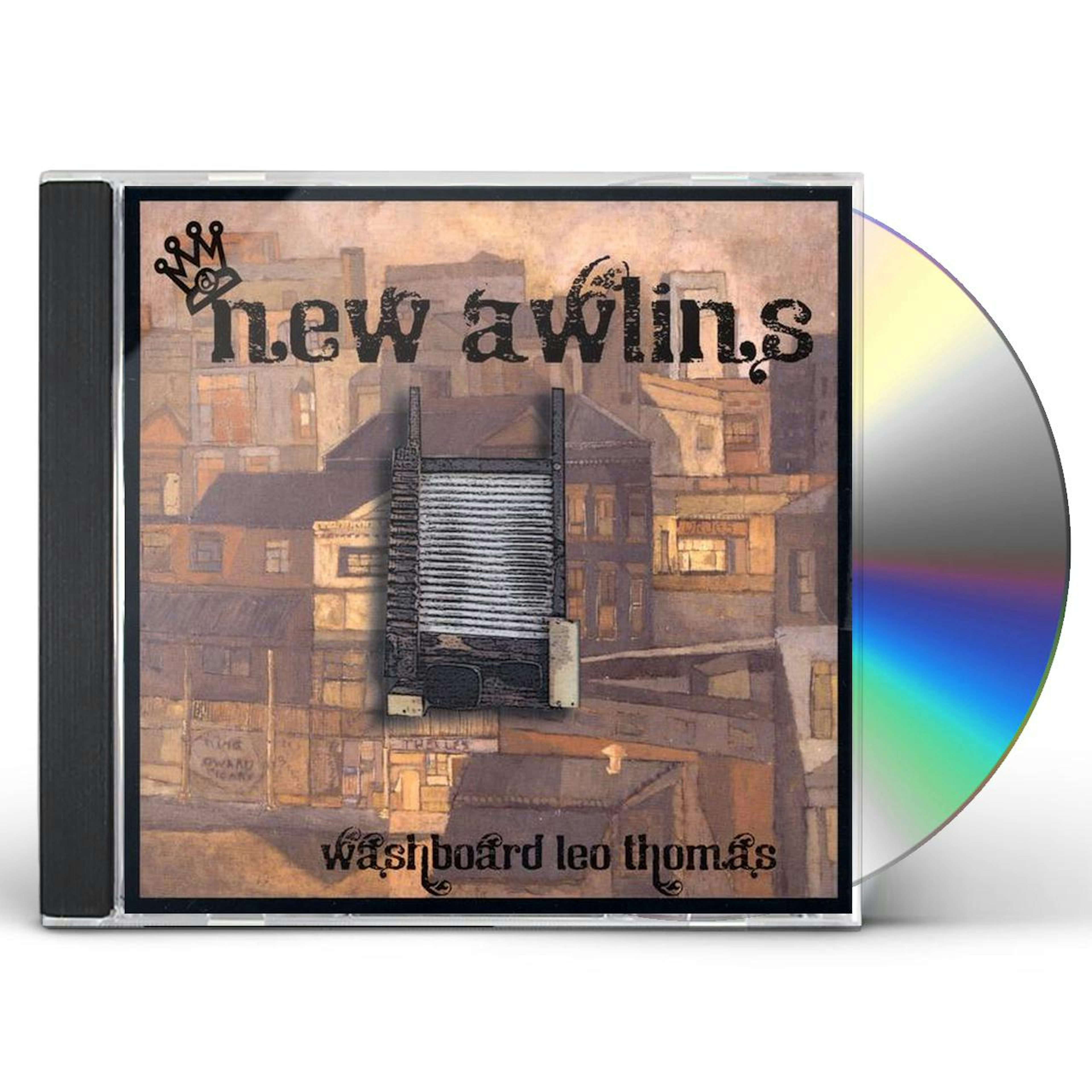 Washboard Leo Thomas NEW AWLINS CD