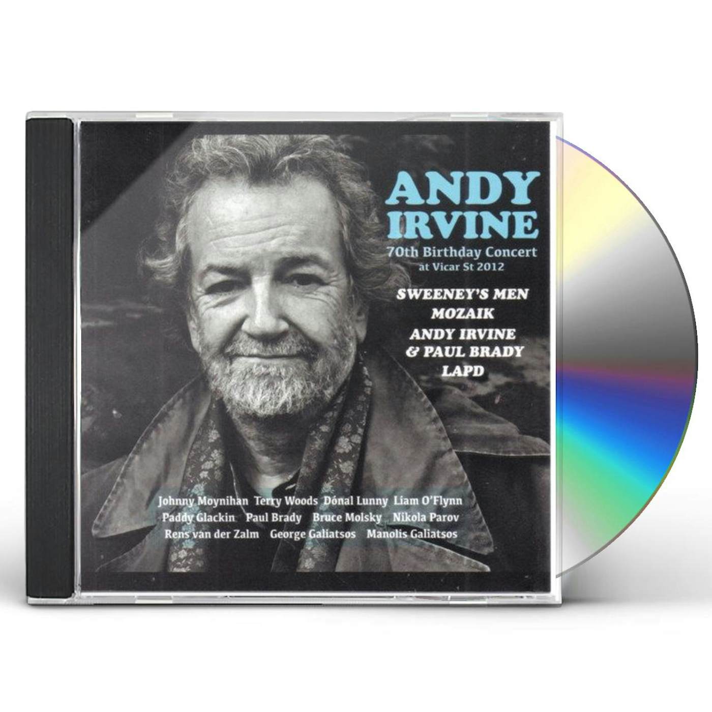 Andy Irvine 70TH BIRTHDAY CONCERT AT VICAR ST 2012 CD