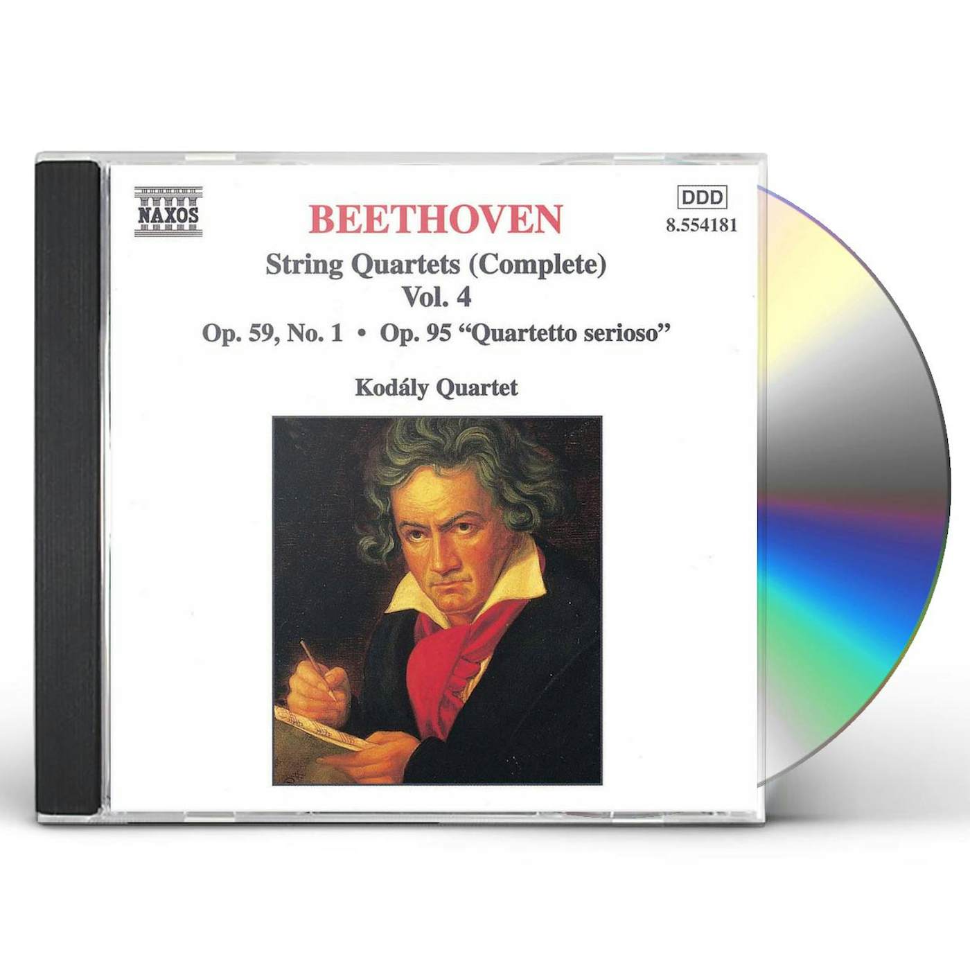Ludwig van Beethoven STRING QUARTETS 4 CD