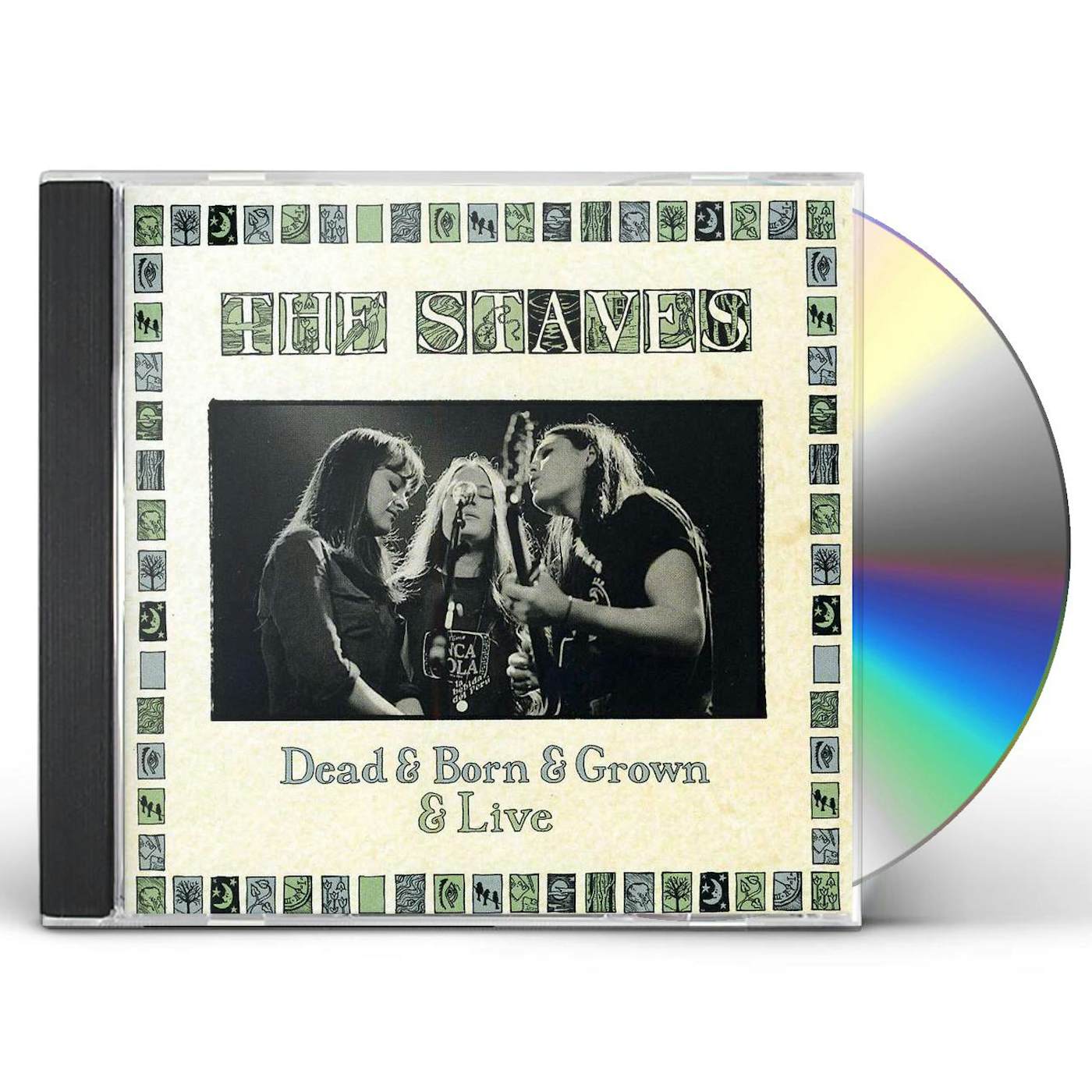 The Staves DEAD & BORN & GROWN & LIVE CD