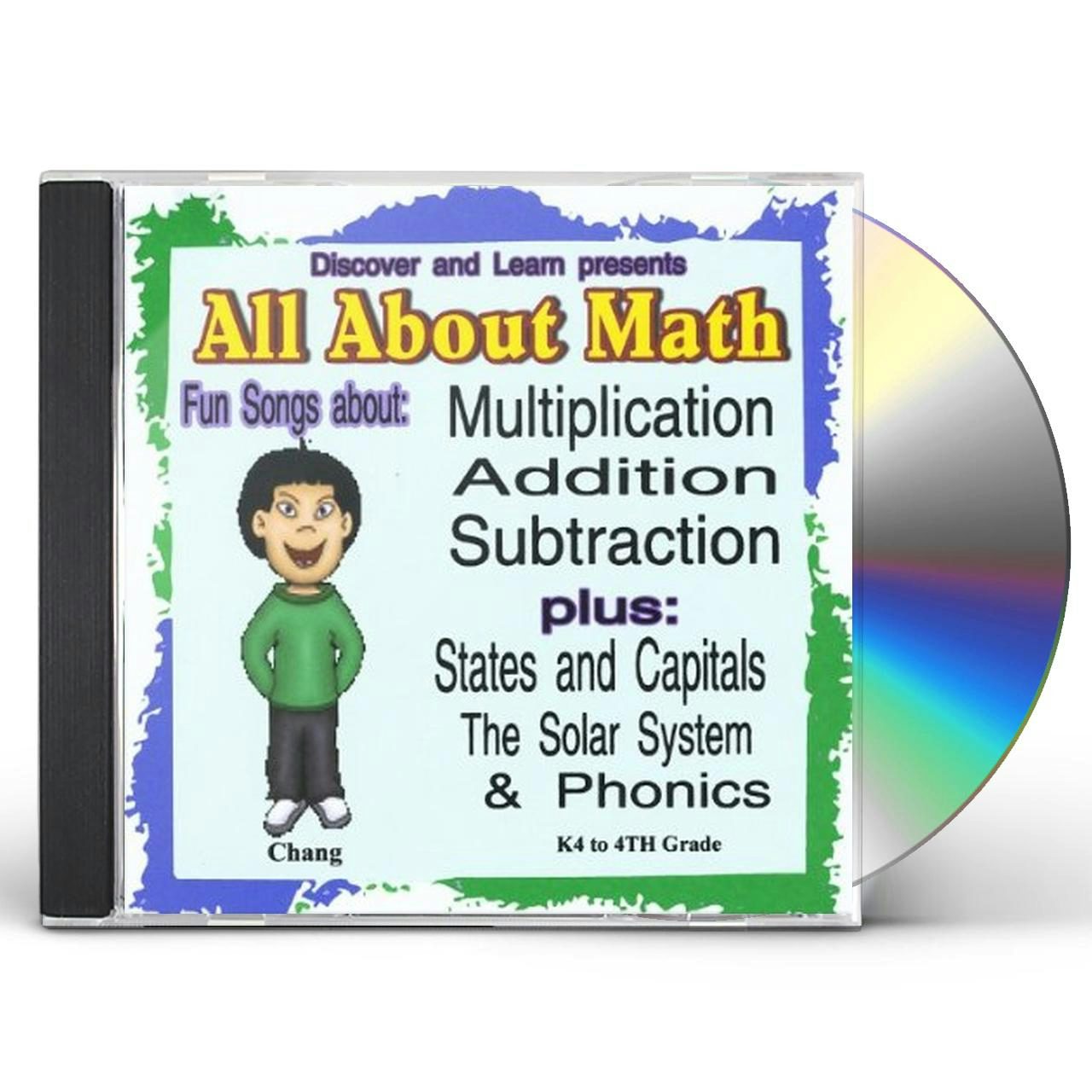 Discover & Learn ALL ABOUT MATH CD