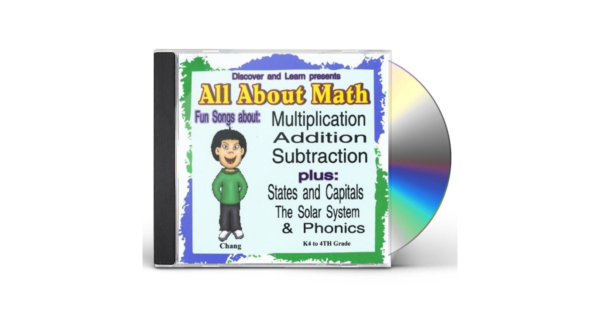 Discover & Learn ALL ABOUT MATH CD