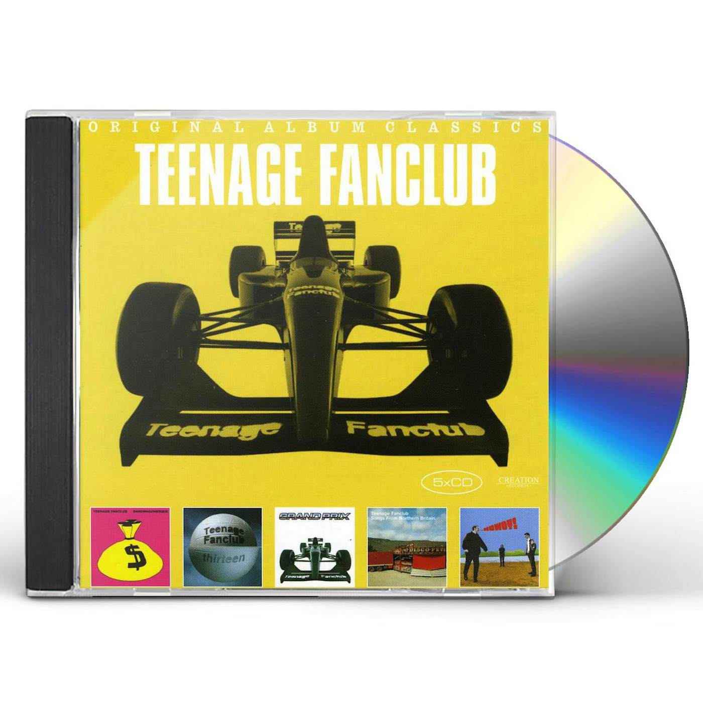 Teenage Fanclub ORIGINAL ALBUM CLASSICS CD