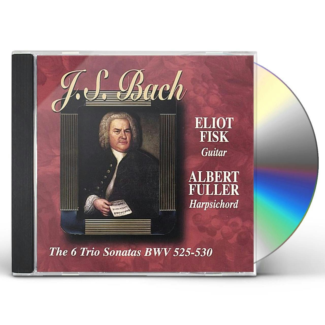 Eliot Fisk J.S.BACH THE SIX TRIO SONATAS BWV 525-530GUITAR & CD