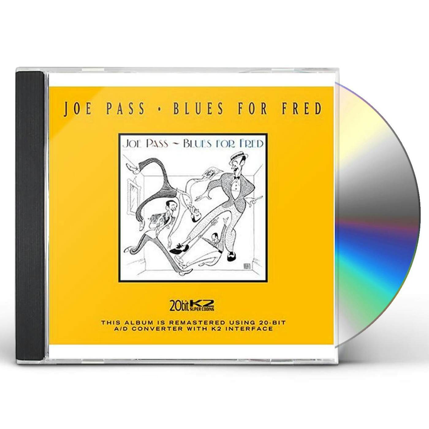 Joe Pass BLUES FOR FRED CD