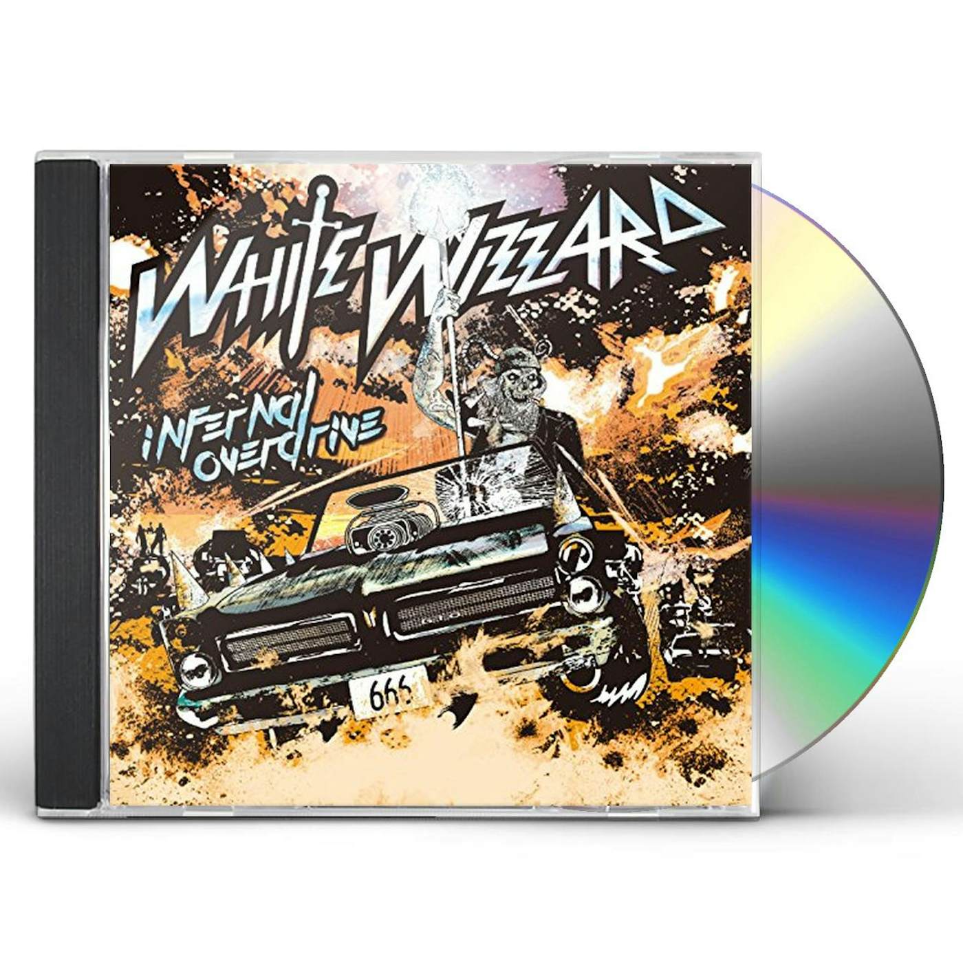 White Wizzard INFERNAL OVERDRIVE (BONUS TRACK) CD