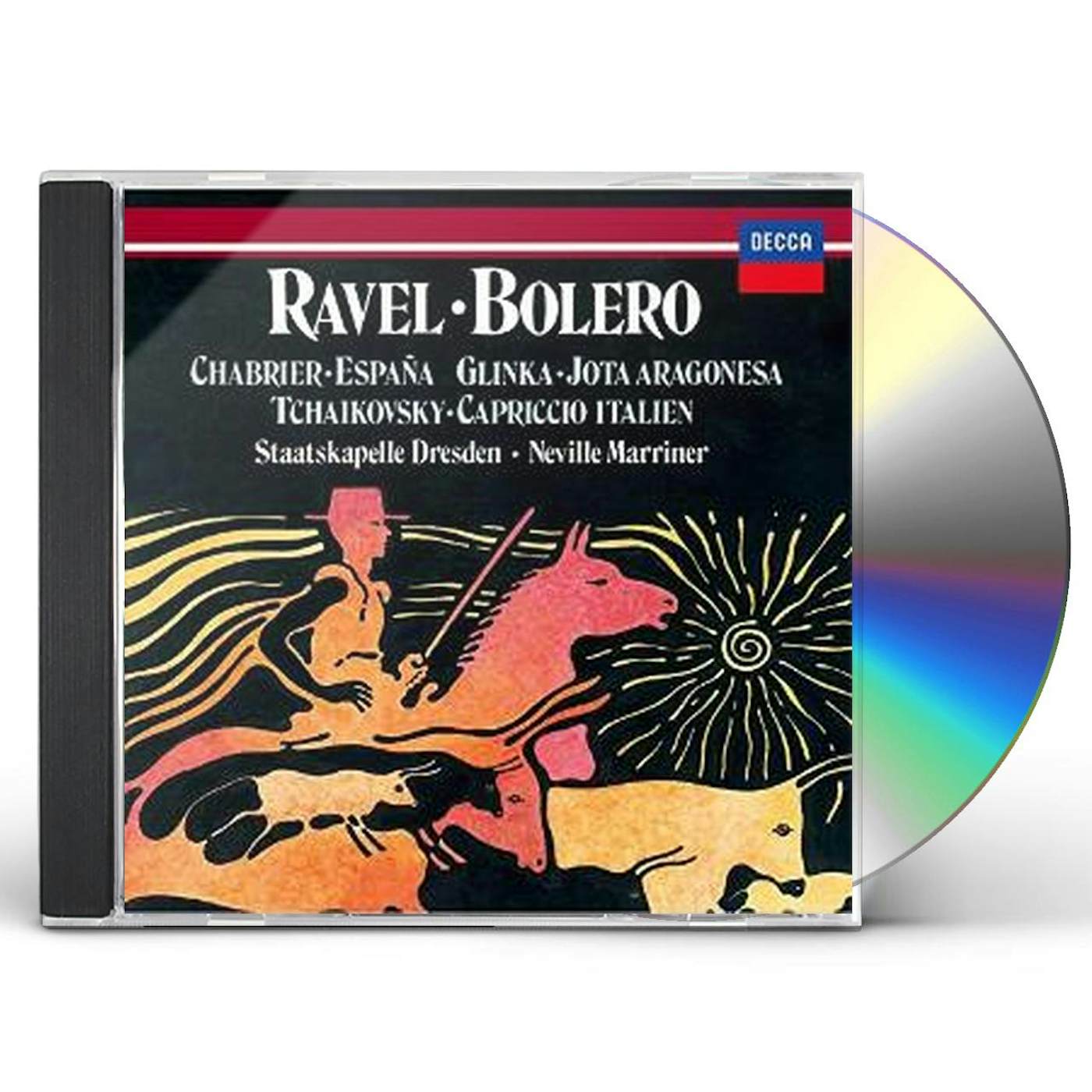 Neville Marriner RAVEL: BOLERO / TCHAIKOVSKY: CAPRICCIO CD
