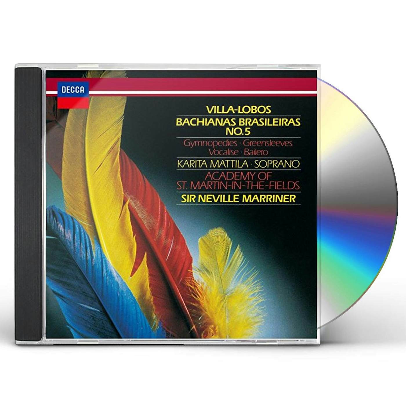 Neville Marriner VILLA-LOBOS: BACHIANAS BRASILEIRAS CD