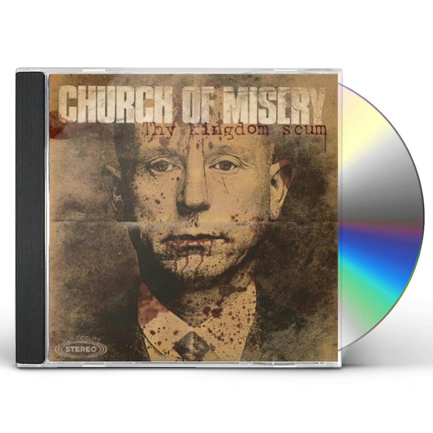 Church Of Misery THY KINGDOM SCUM CD